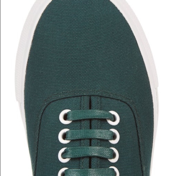 EYTYS Mother Canvas Sneakers - green, platform, unisex, minimal, cork, swedish - Picture 4 of 12
